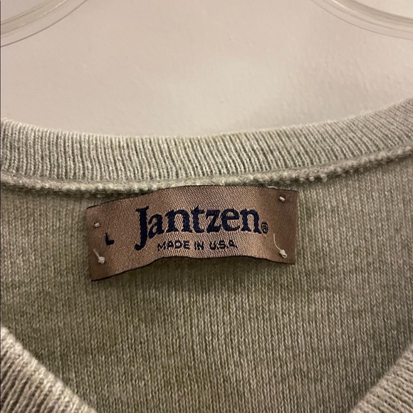 Vintage grey sweater vest - Picture 2 of 2